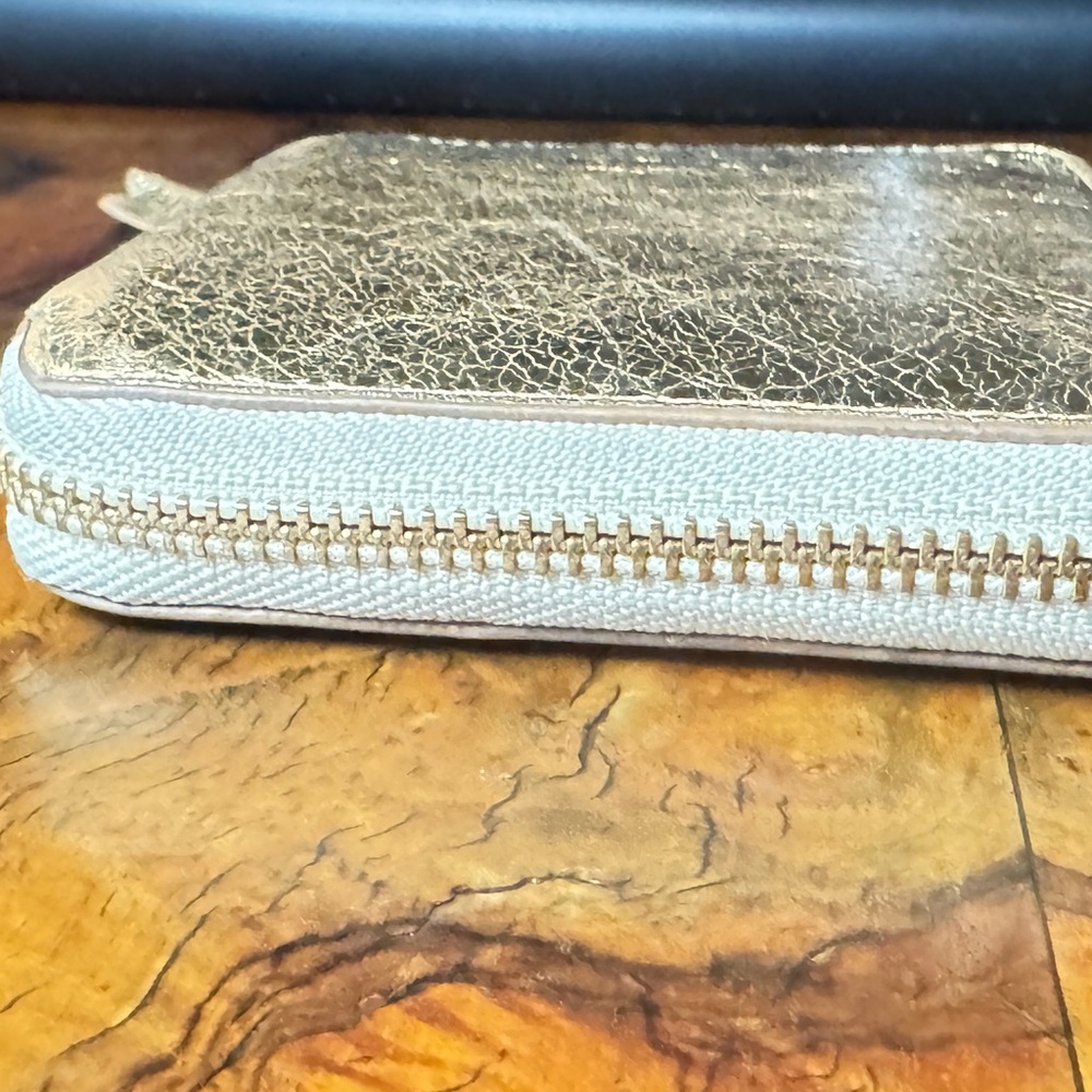 Comme de garçons Metallic Leather Wallet - Picture 11 of 16